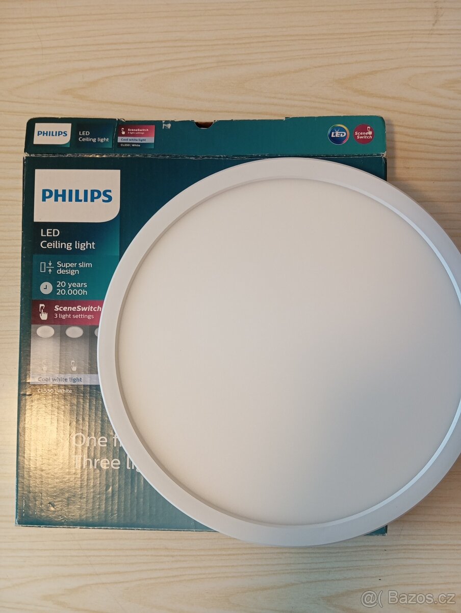 Svítidlo Philips CL550, STMÍVATELNÉ, 15W, 4000K, NOVÉ
