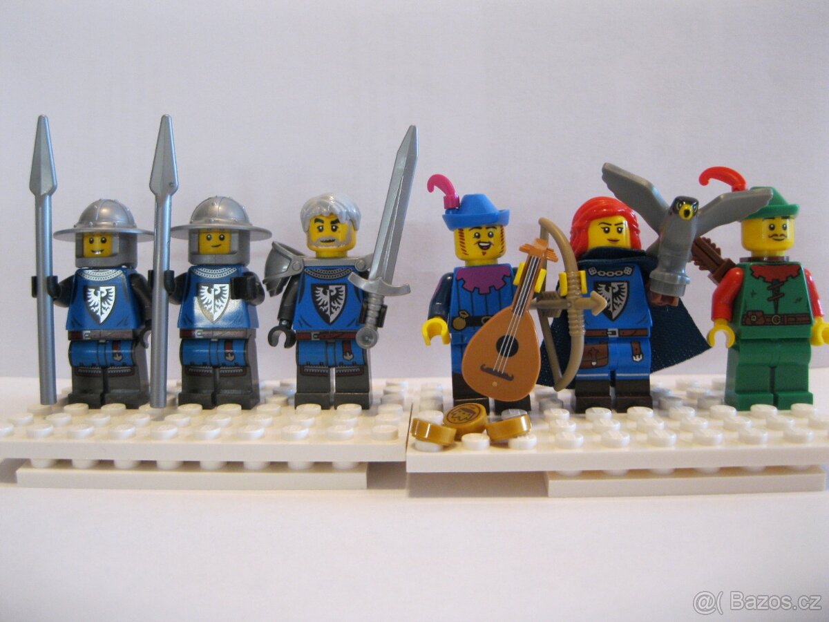 Lego figurky castle středověk B.Falcon,Ork,Sokolnice