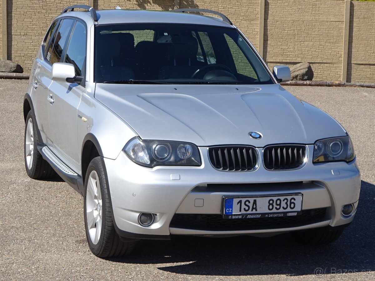 BMW X3 3.0D R.V.2006 (160 KW) KOUPENO V ČR