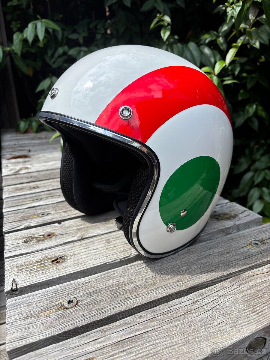 Retro přilba Vespa - vel. XL