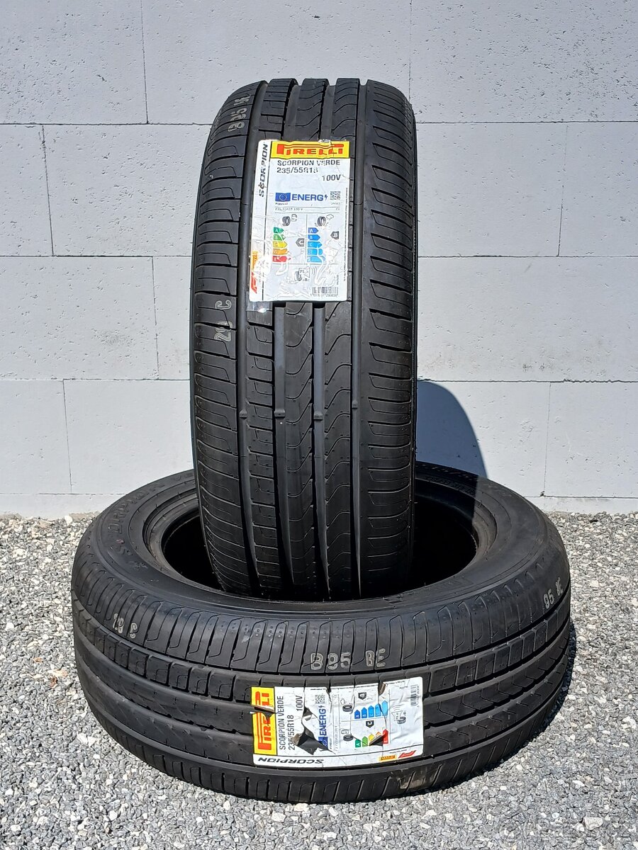 Nové letní pneu Pirelli 235/55/18