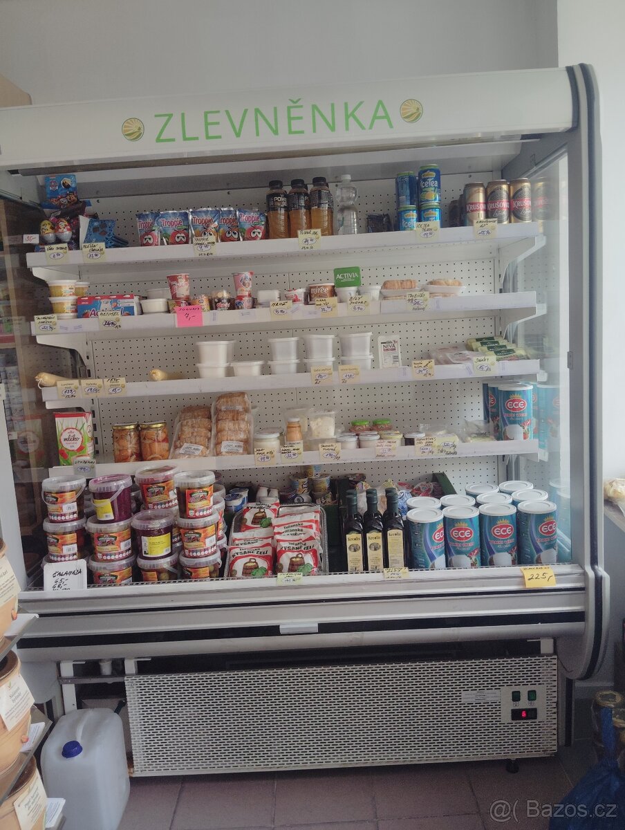 Přístěná chladící vitrína