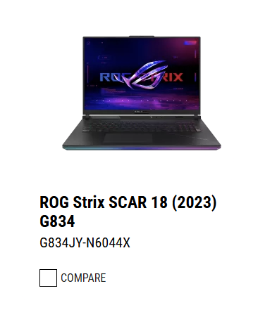 asus scar 18 2023