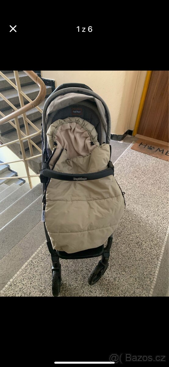 Kočárek Peg Perego book 51 S trojkombinace 3v1