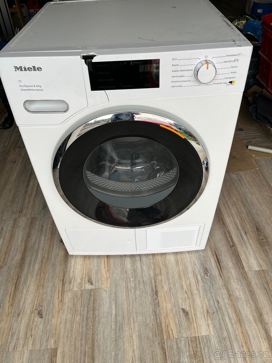 Sušička Miele TWD660 WP – na náhradní díly / opravu