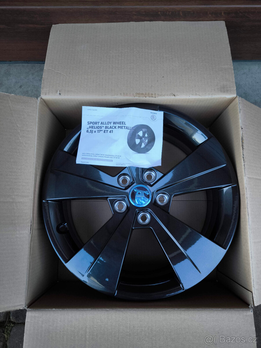Nové disky 6.5Jx17 ET 41  superb Helios Triton