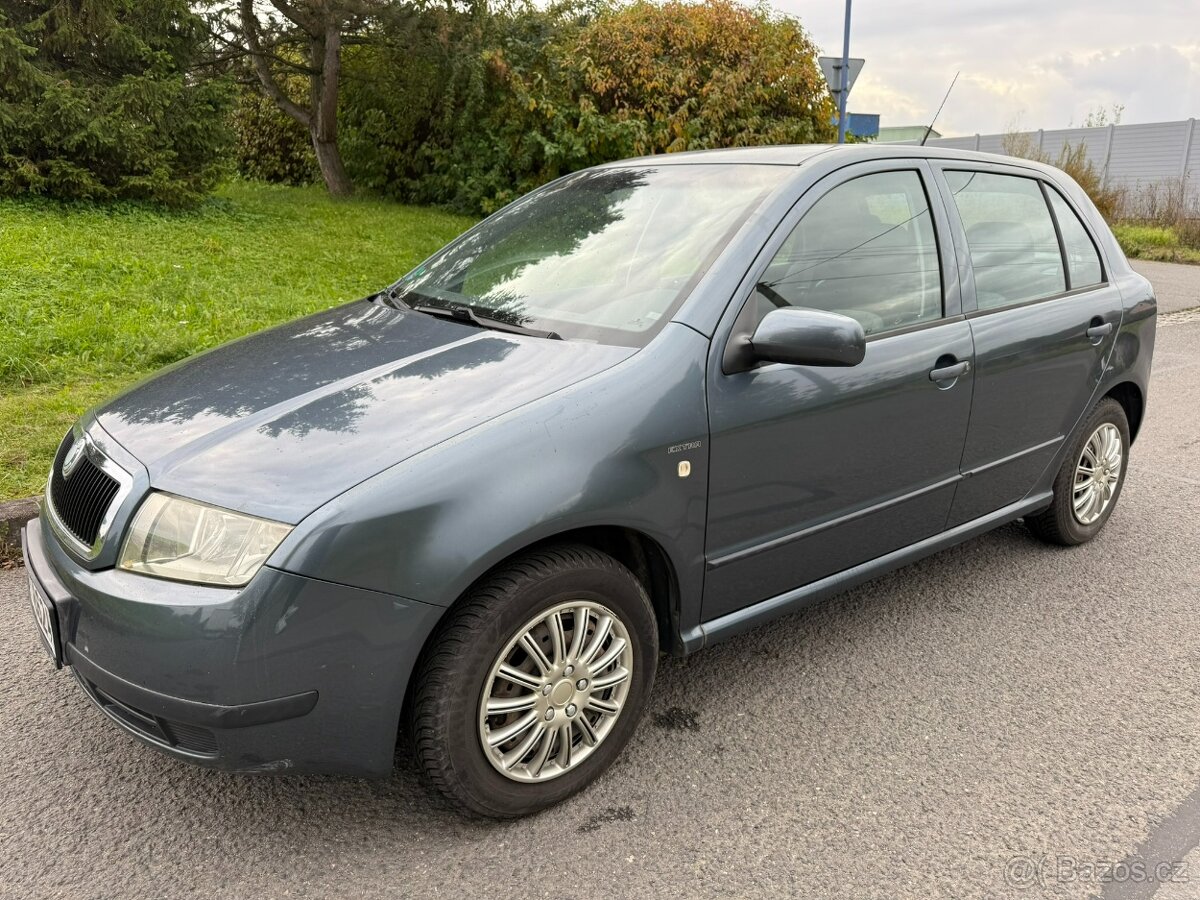 Škoda Fabia 1.4i 16v 55kw manuál klima servis