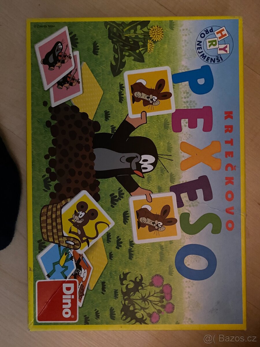 Velké krtečkovo pexeso+kniha