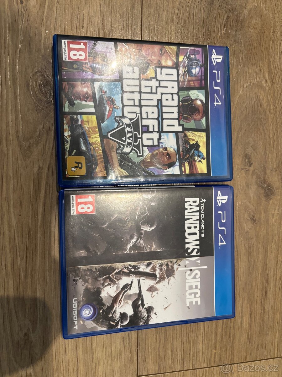 GTA 5 + Rainbows siege PS 4