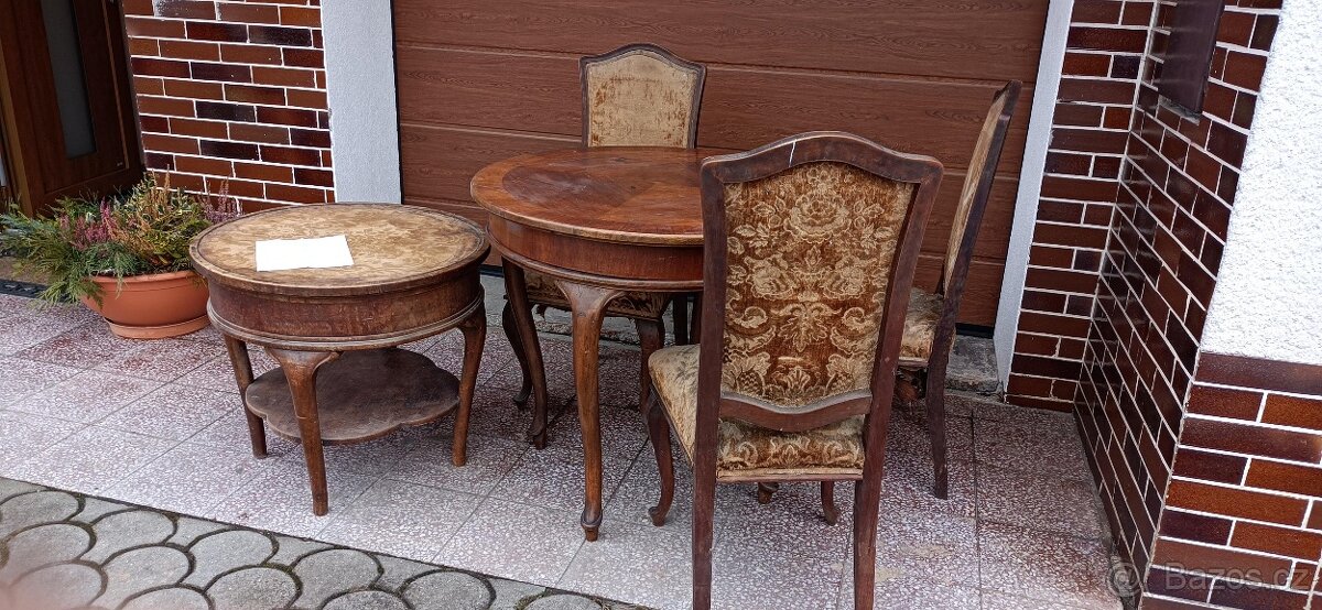 Starožitný nábytek – sedací sestava