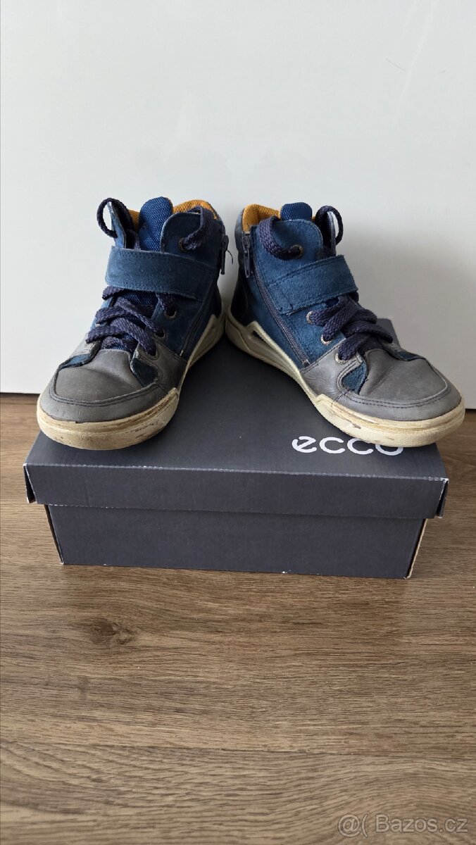 Ecco dětské kožené boty vel 32