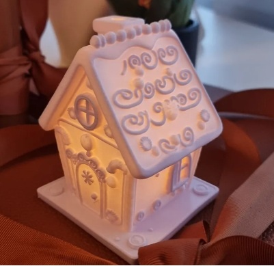 Vánoční dekorace LED perníková chaloupka