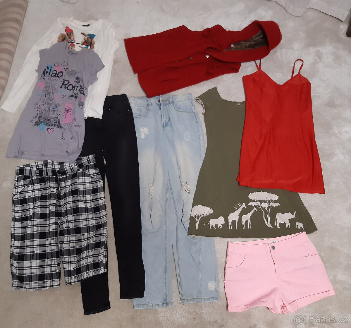 set dívčího oblečení B, vel. 170 (M)