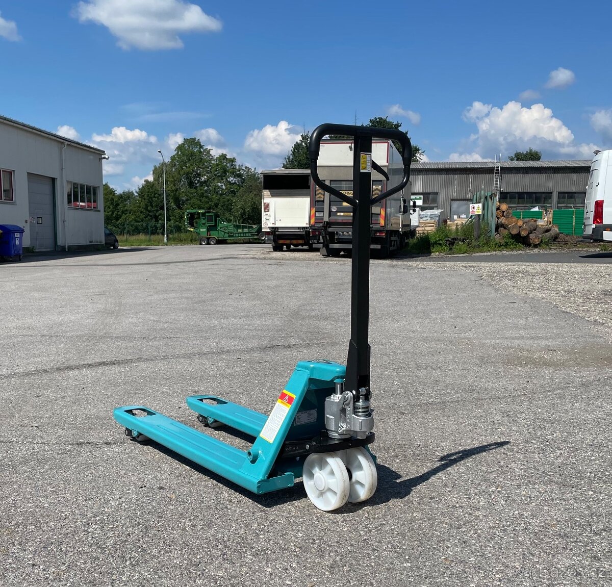 Paletový vozík 2500kg polyuretan/nylon