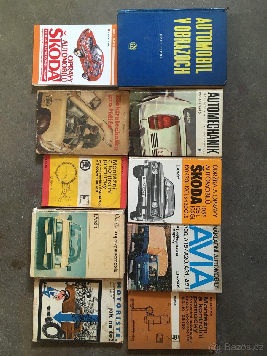 Škoda MB,Avia,Felicia at.