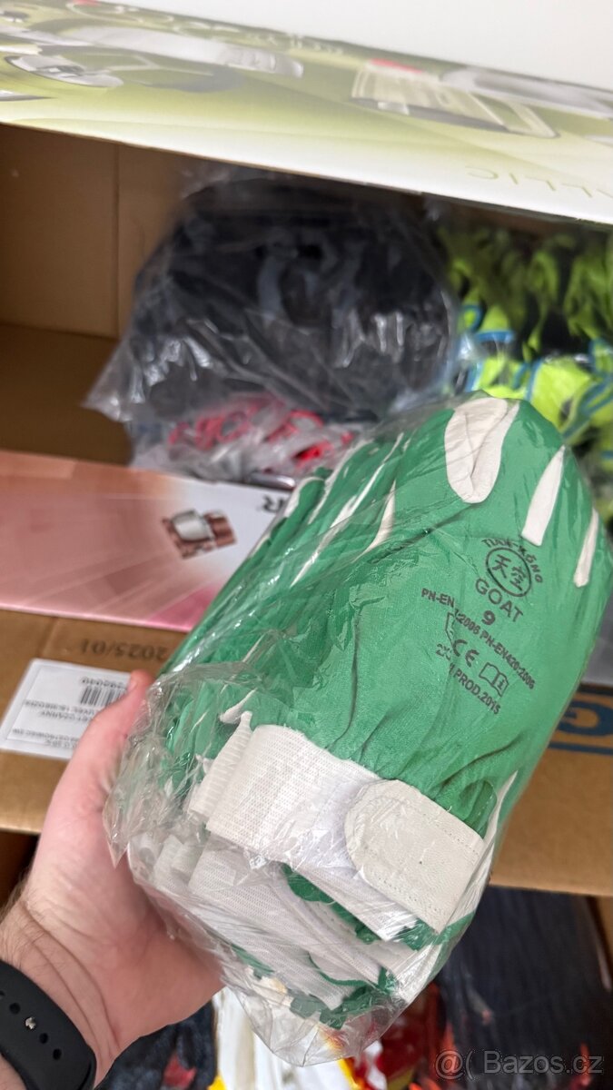 Kožené pracovní rukavice