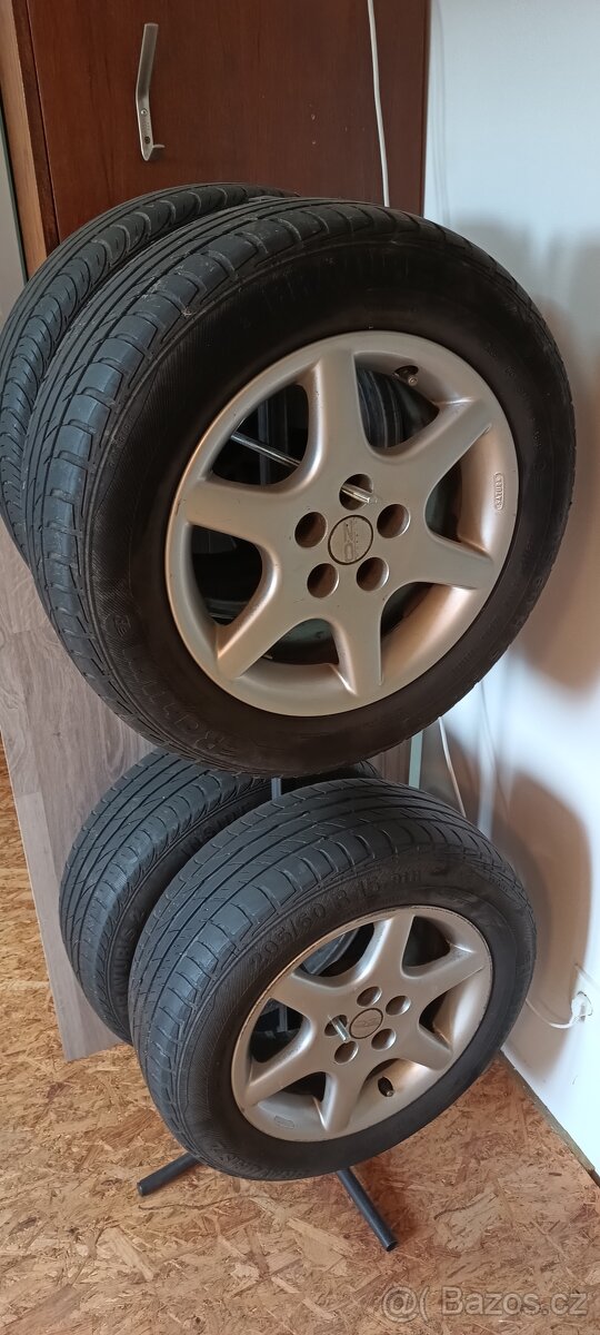 Letní pneumatiky+disky