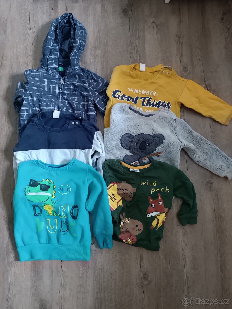 Prodám set oblečení velikost 92