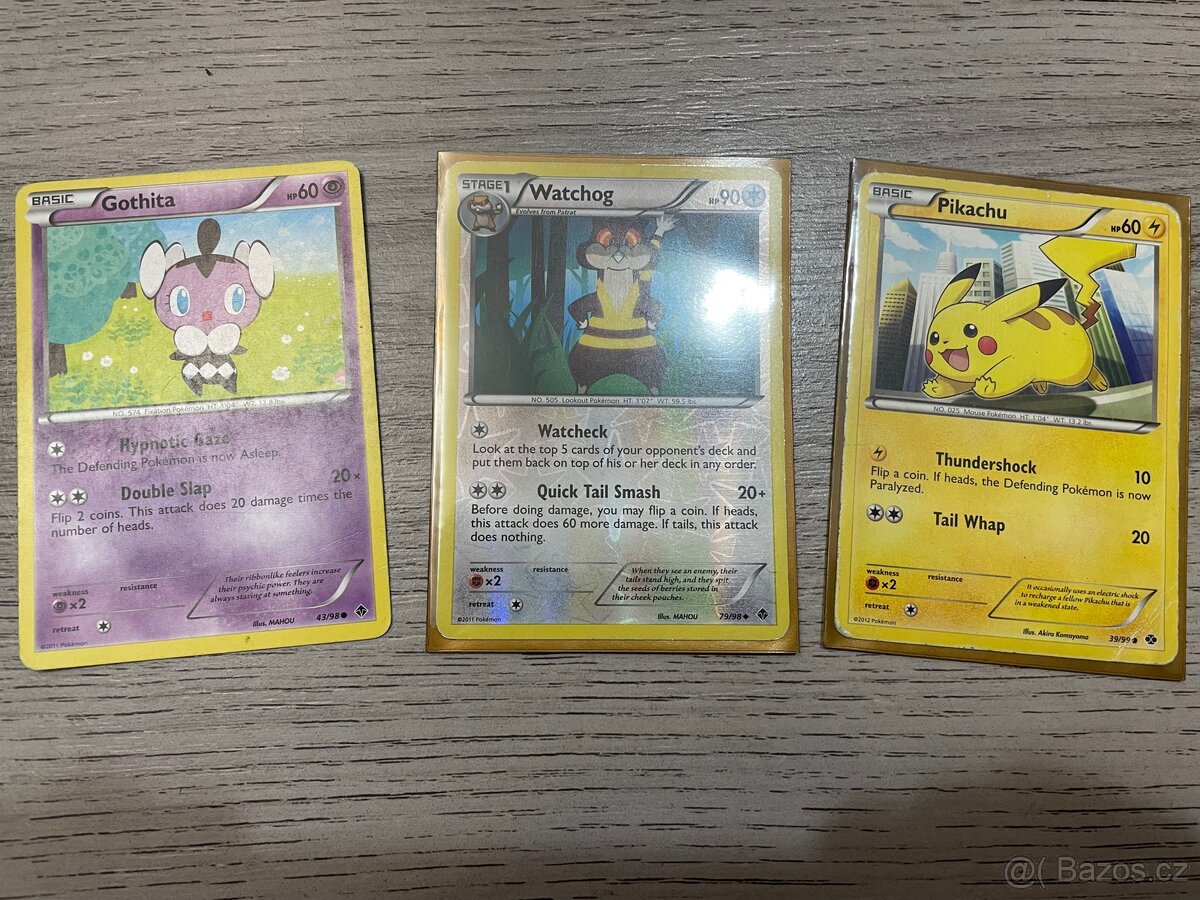 Pokémon karty Black & White, 2011-2012