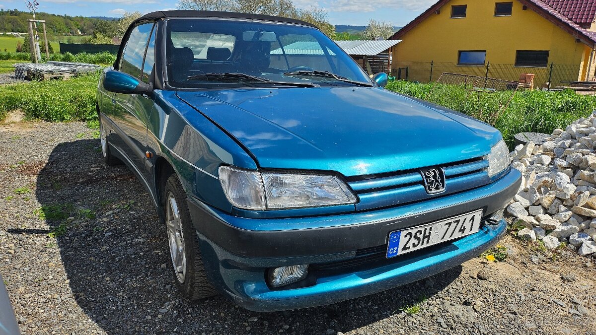 Peugeot 306 cabriolet - aktuálně nepojízdný
