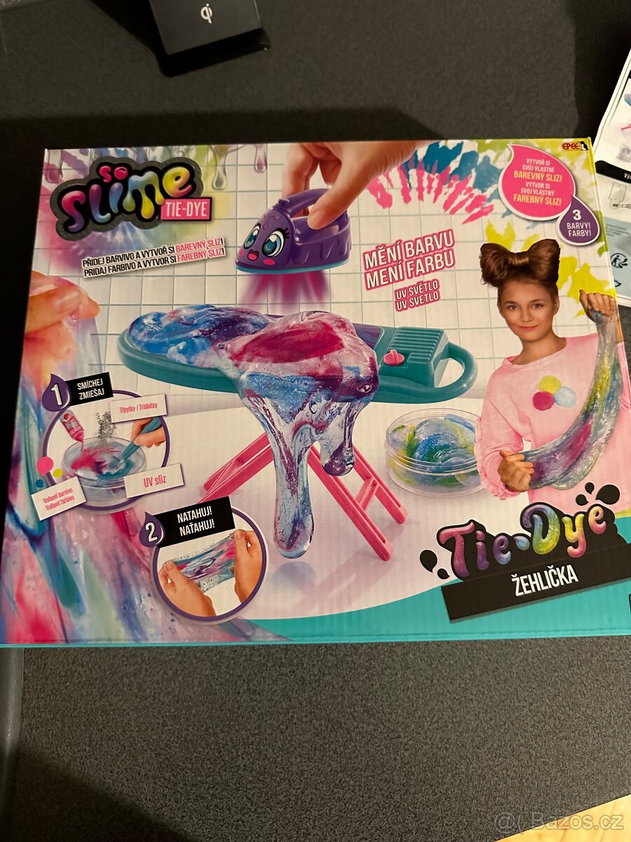 Slime zehlička - měnící barvu