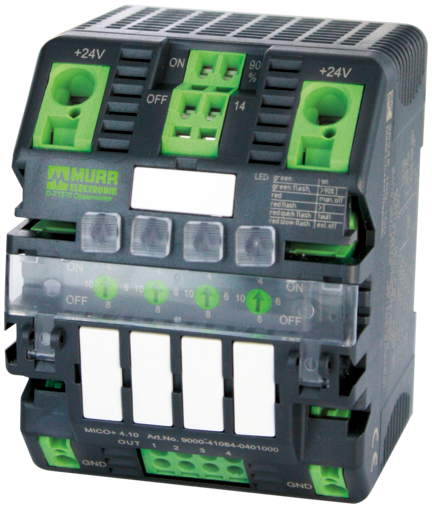 Elektronická pojistka MICO+ 4.4, 4x 24V/1-2-3-4ADC