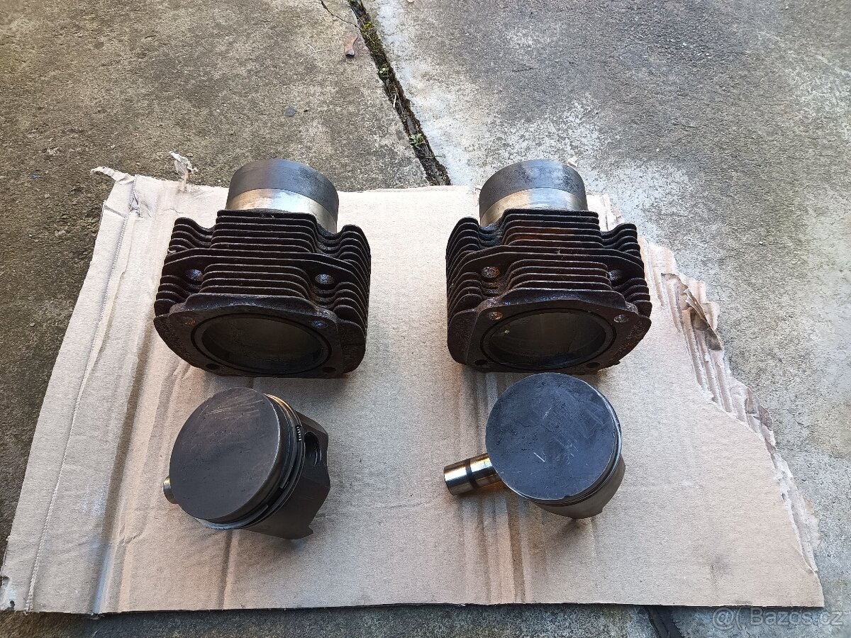 Prodám použitou kompletní pístní sadu Fiat 126