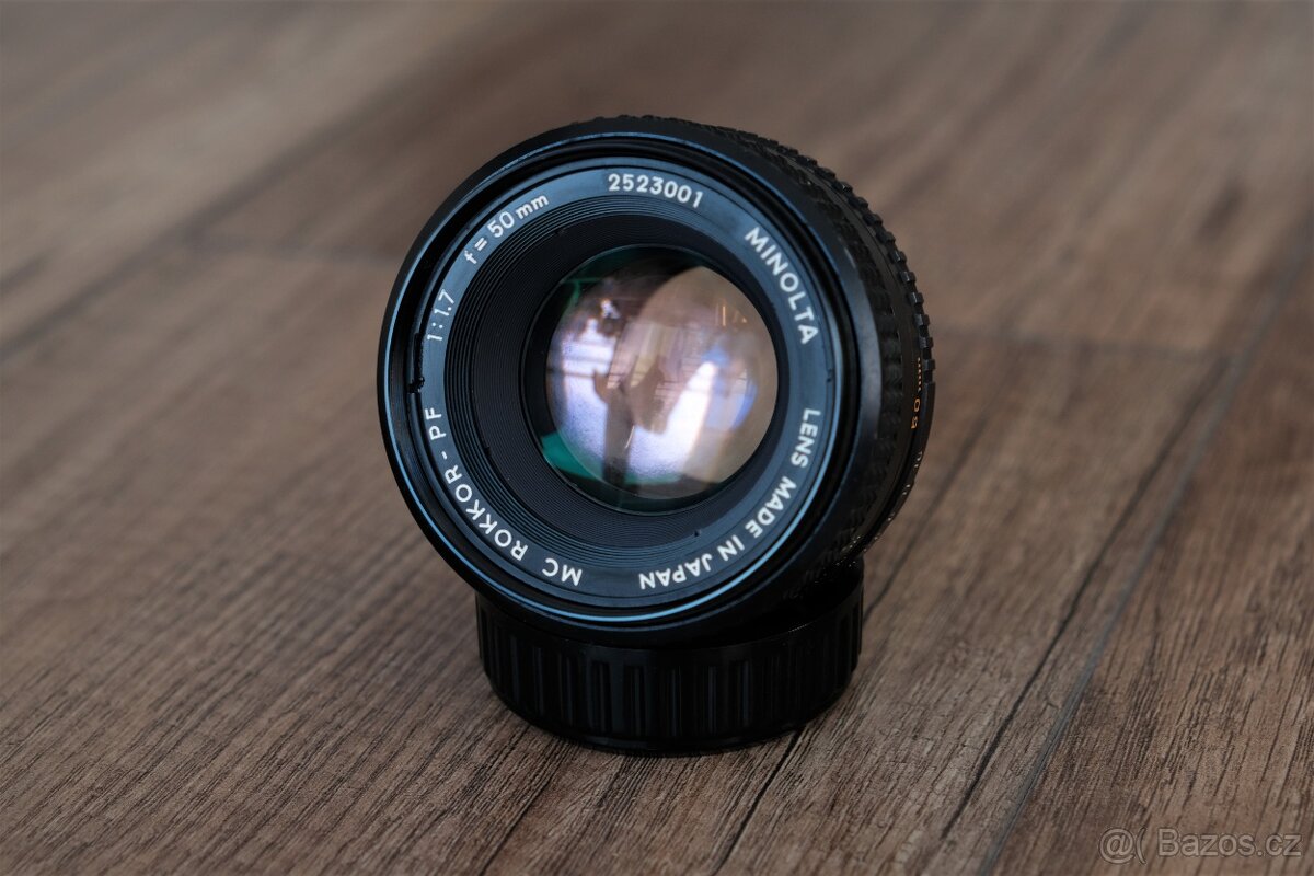 Minolta MC Rokkor-PF 50mm f/1.7 - (Minolta MD)
