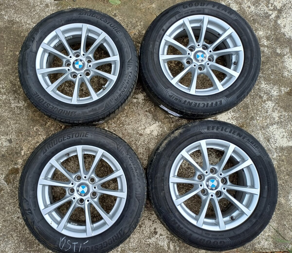 ALU 5x112 R16 - orig. BMW + pneu 205/60 R16