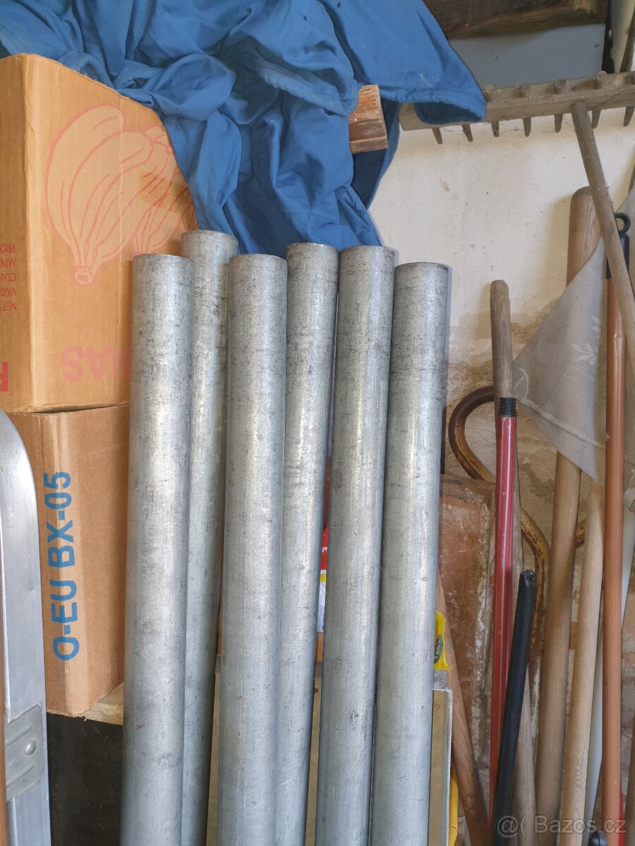 Tyče pozinkované normované 1600x48x3mm
