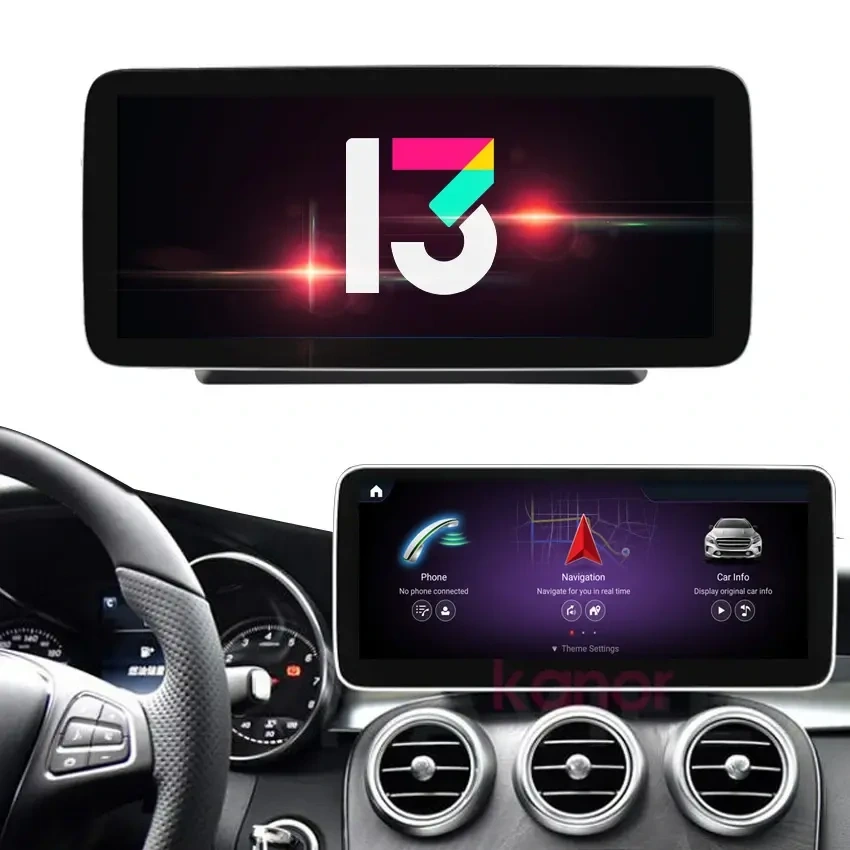 Android 13 Snapdragon 680 obrazovka rádio Mercedes W447