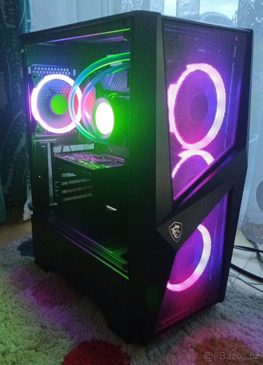 Herní MSI RTX 5070; i9 14900Kf, DDR5 32GB, SSD 1TB NVMe+ 6TB