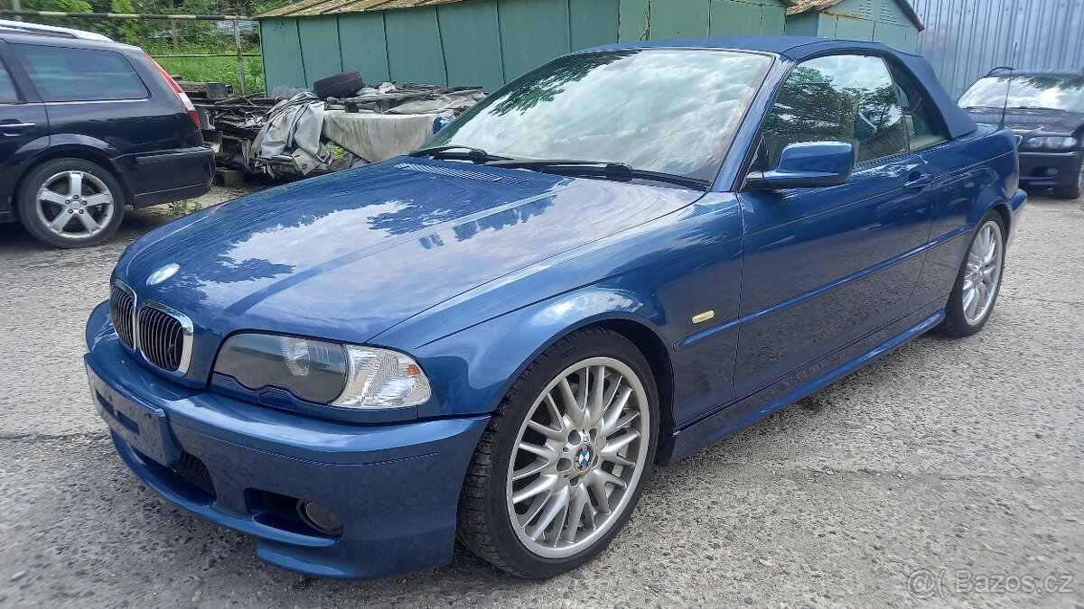 Bmw e46 330Ci cabrio VEŠKERÉ DÍLY Z VOZU