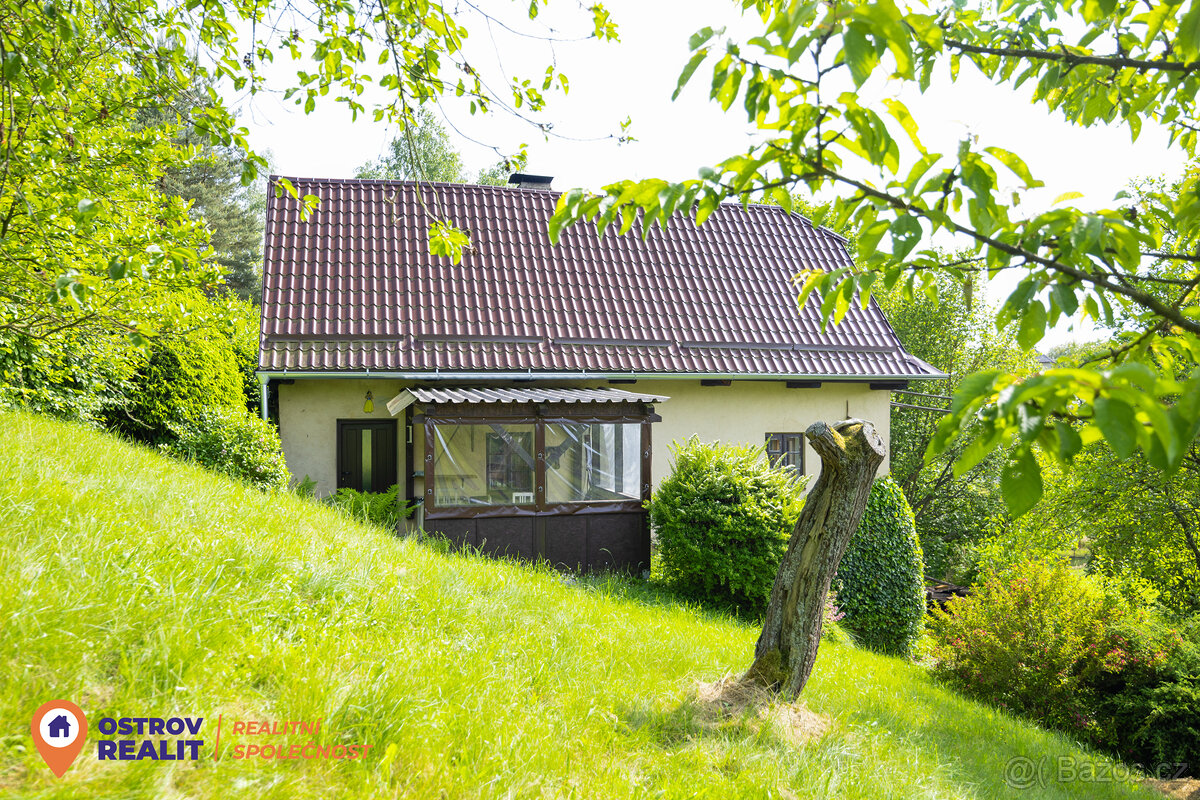 Prodej, chalupa, pozemek 1323 m2, Borušov