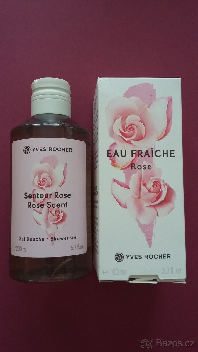 Růže EdT + sprchový gel od Yves Rocher