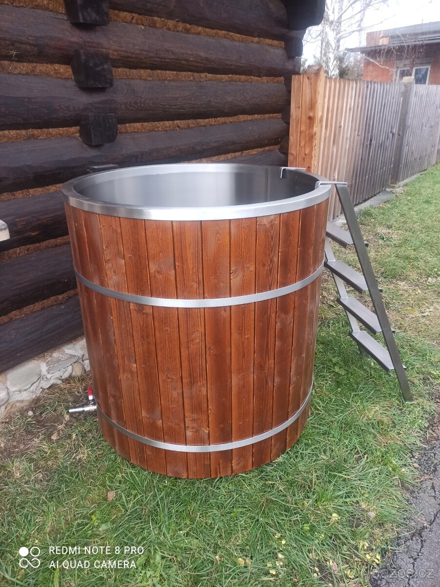 Ochlazovací nerezová káď.sud.