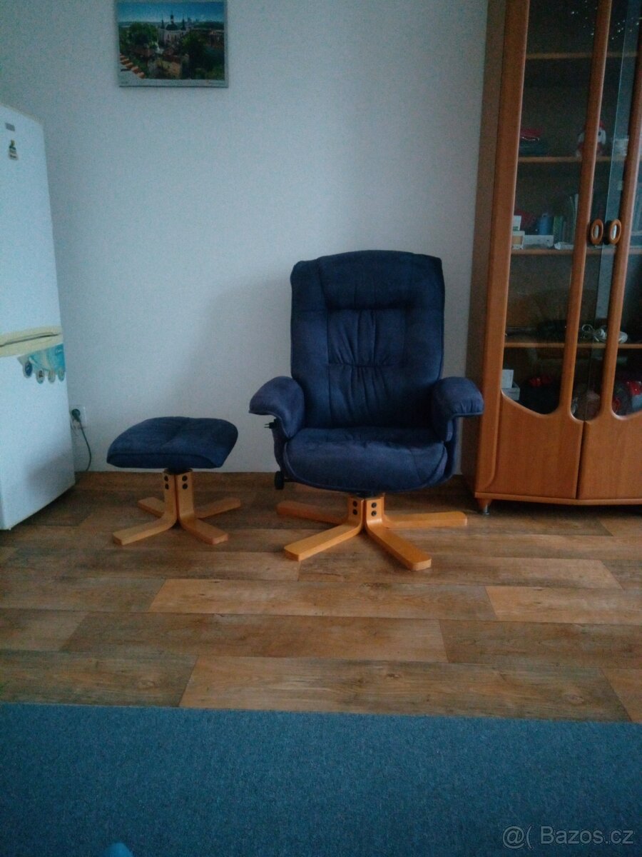 Masážní el.polohovací křeslo