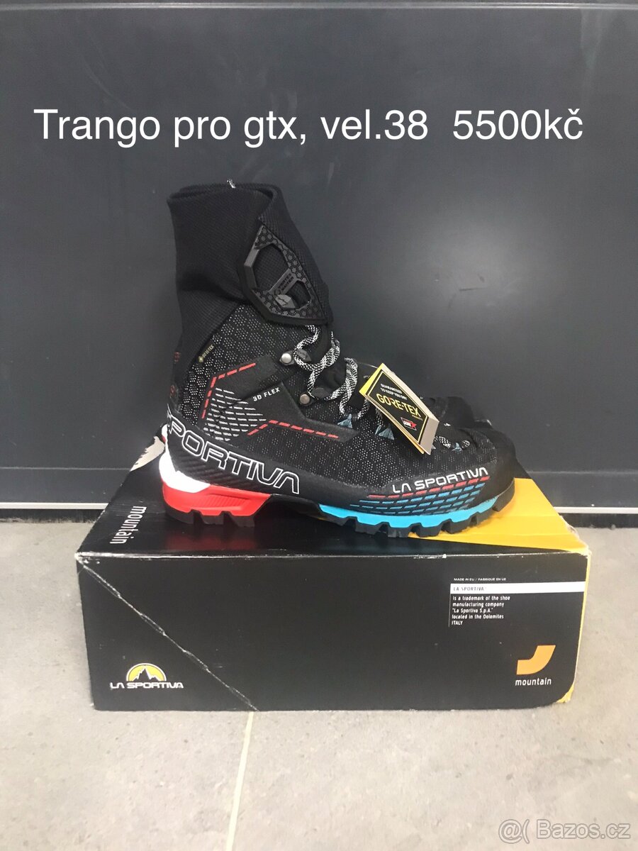 La Sportiva boty , vic modelu