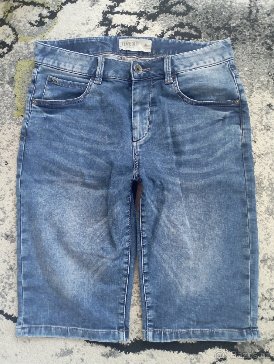 Pánské džínové kraťasy Timeout vel. S