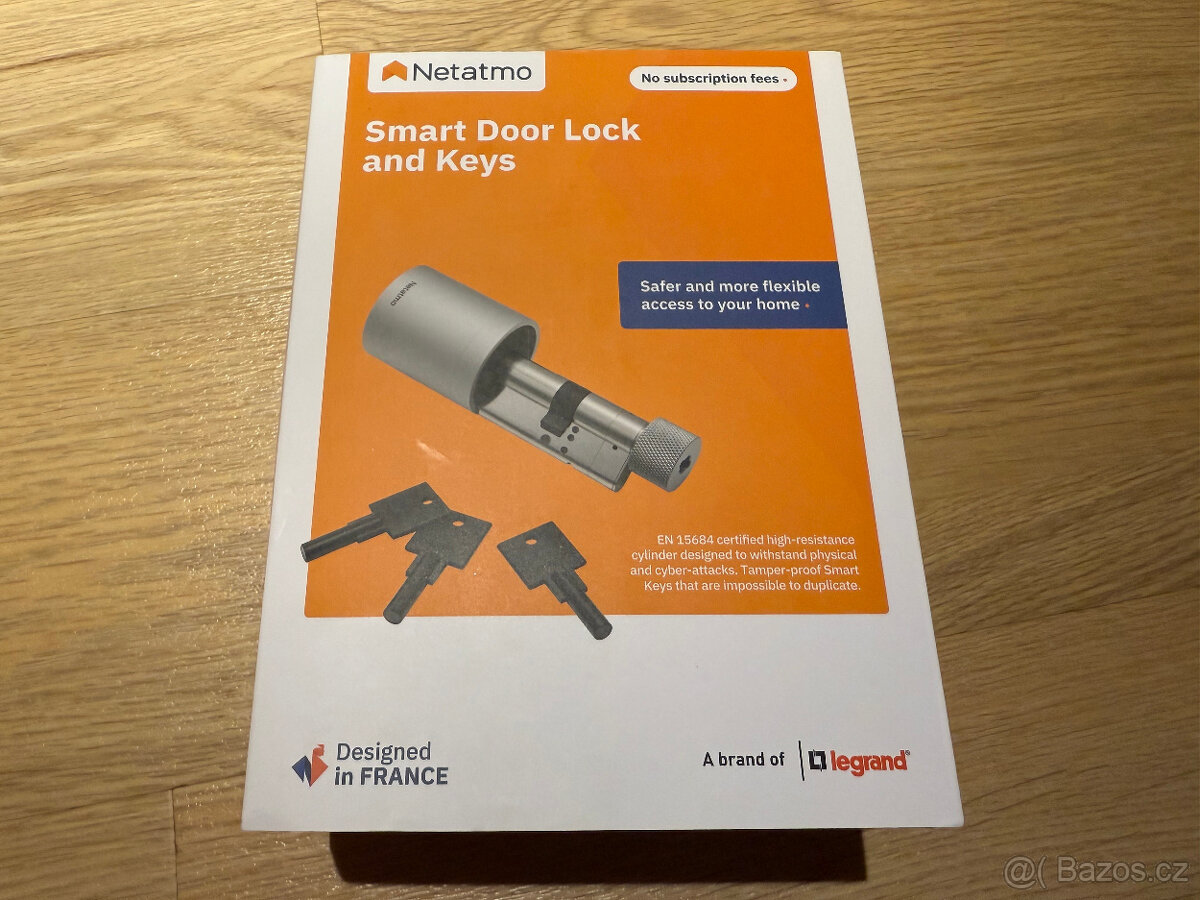 Netatmo Smart Doorlock chytrý zámek / Apple HomeKit