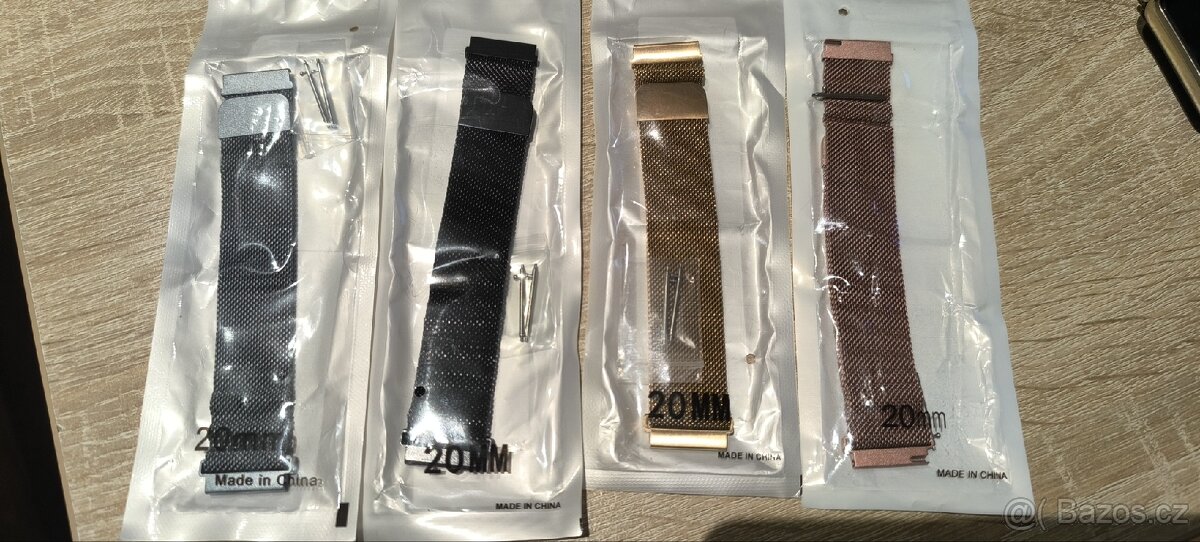 Řemínek na hodinky 20mm kovový