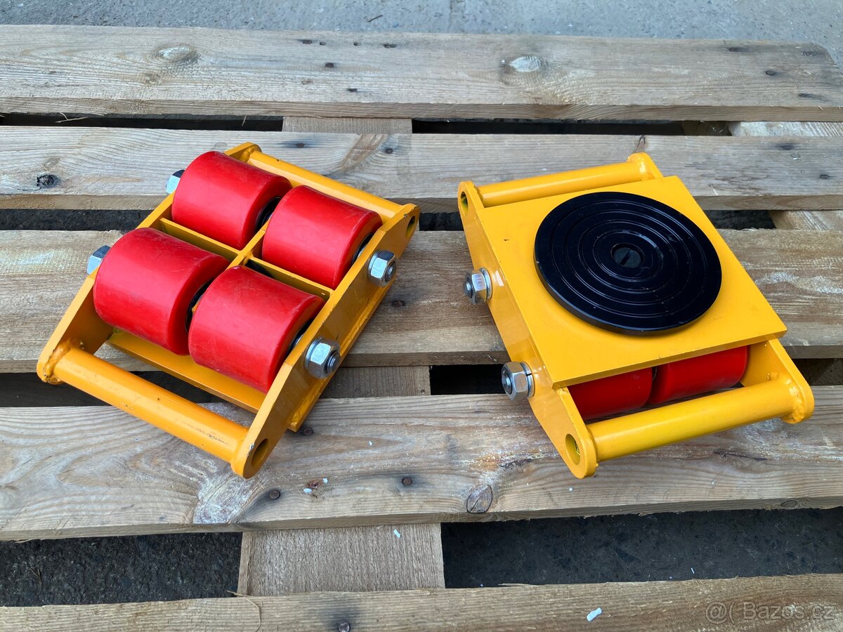 Transportní válečky, transportní vozík, transportní kolečka