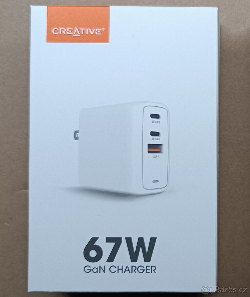 USB nabíječka CREATIVE LABS Creative 67W