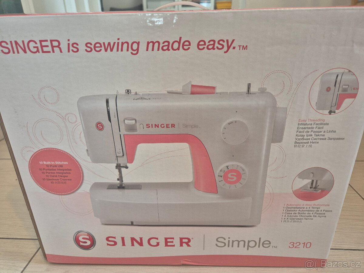 Šicí stroj Singer 3210 - jako nový