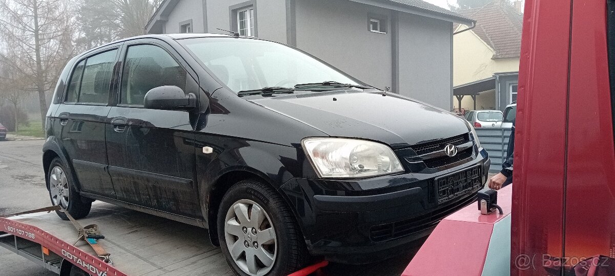 Náhradní díly Hyundai Getz 2005 1,4 benzín 63kw
