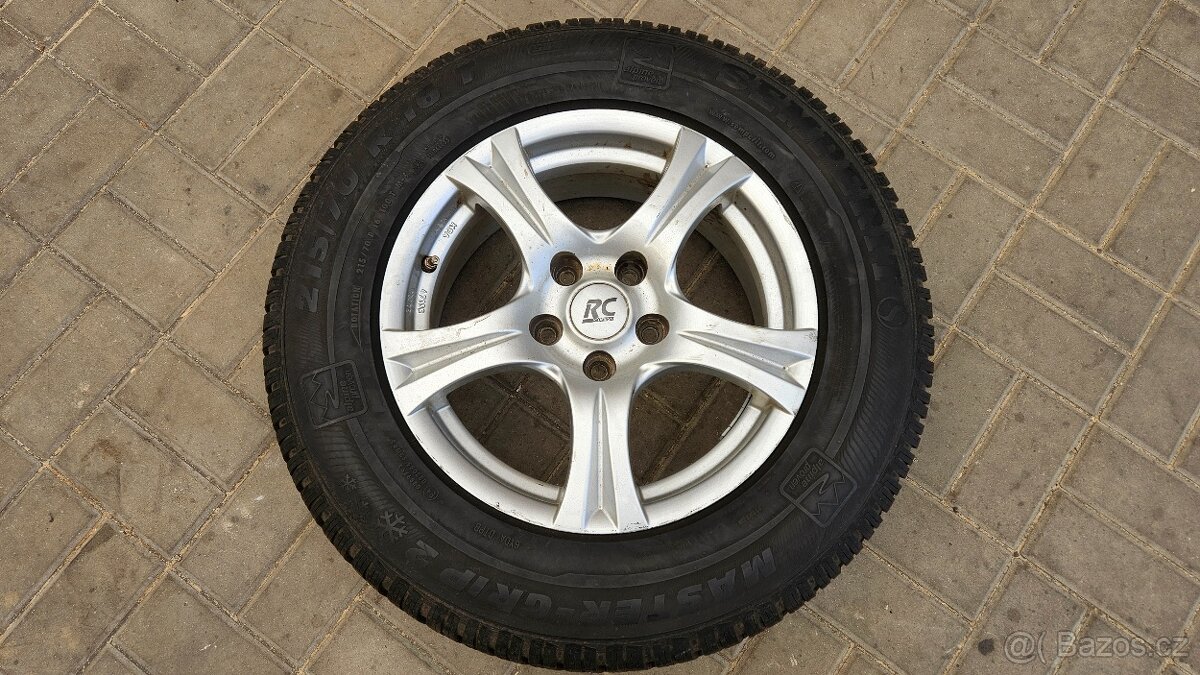 Zimní Sada Alu 5x114.3 215/70 R16 RC Design