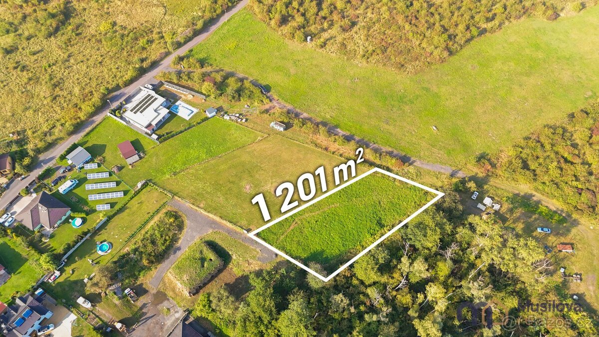 Prodej stavebního pozemku 1201 m2