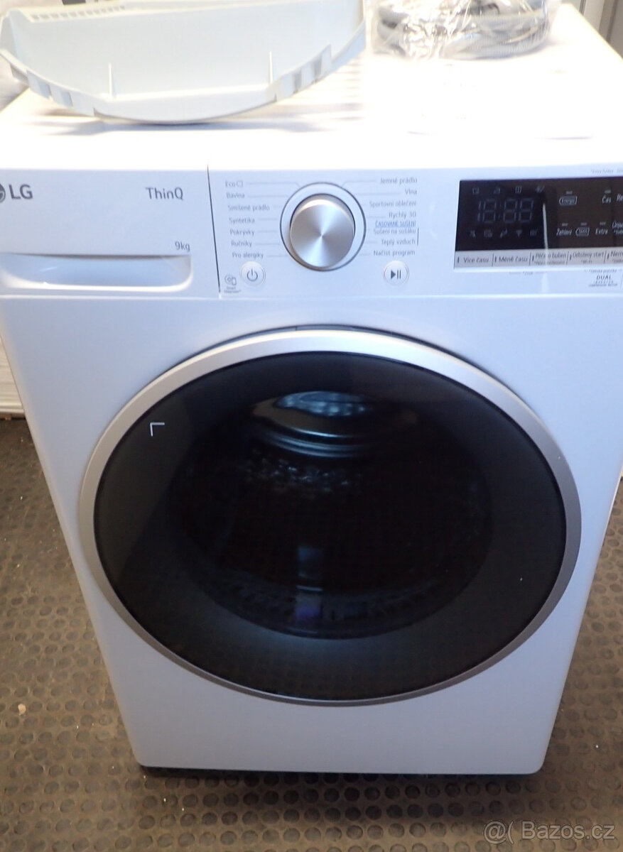 Sušička prádla - kondenzační LG RC91V9AVSN ČTI..