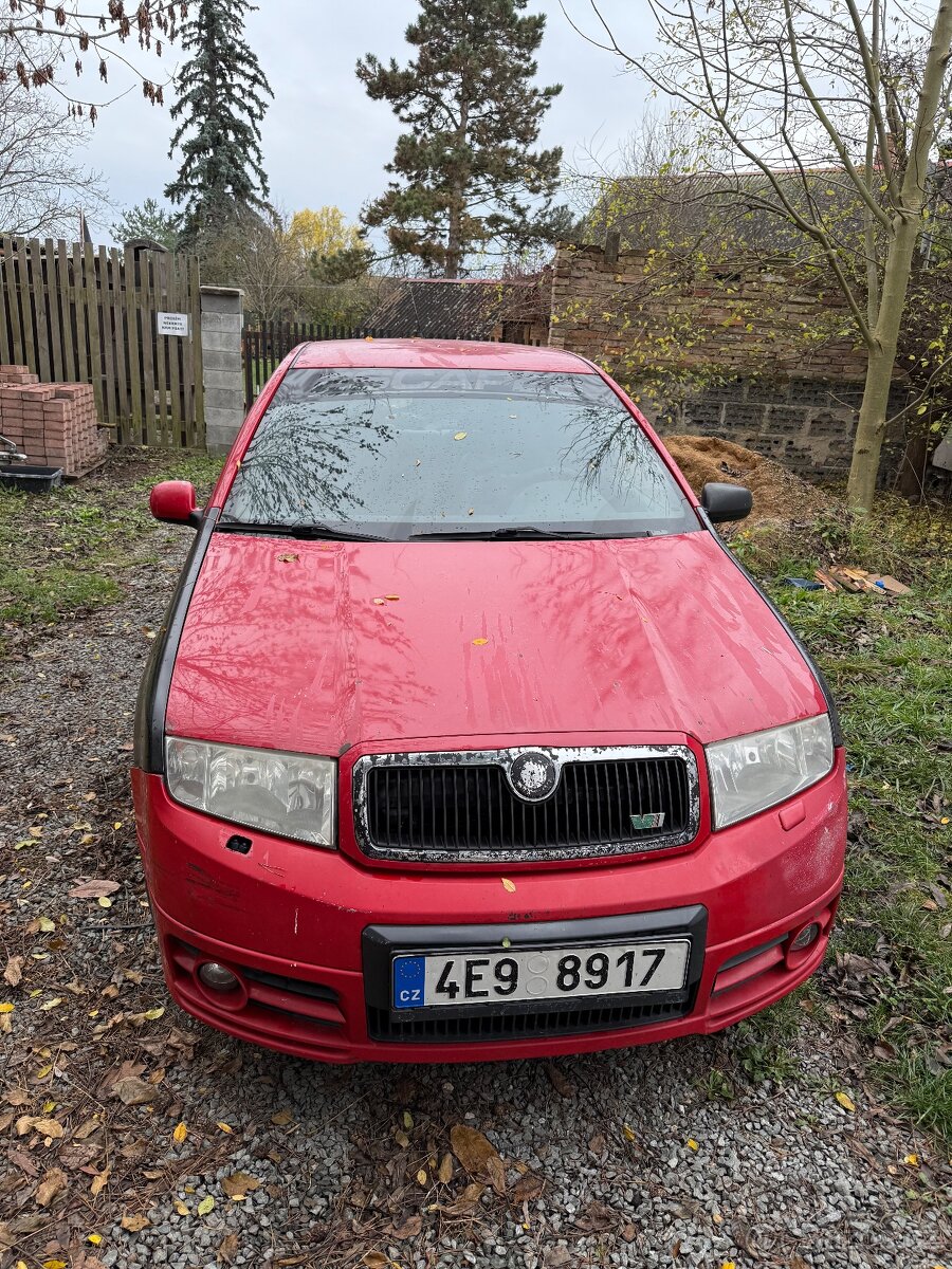 Škoda Fabia 1rs prodej nebo výměna za bmw