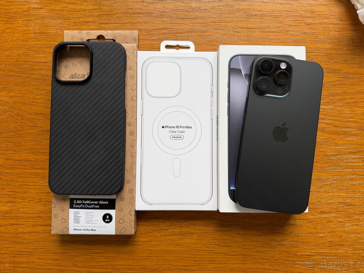 iPhone 16 Pro Max 256 GB – ZÁRUKA 6/2027